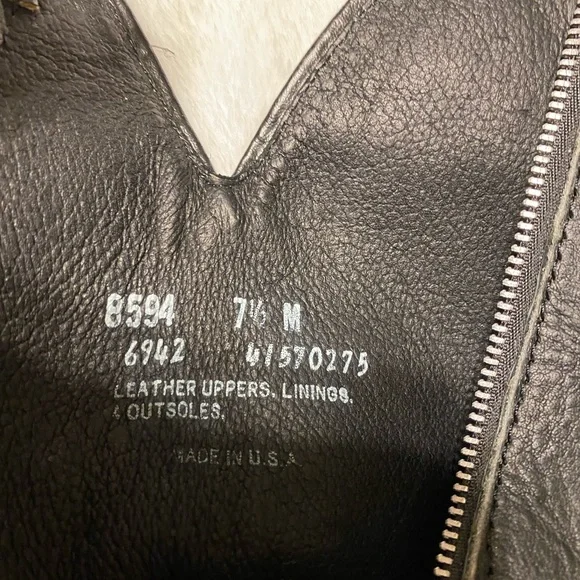 Genuine Leather “Jack Daniels” logo cowboy boots - Picture 3 of 5